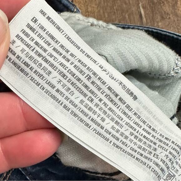 Abercrombie Straight Mid Rise Jeans Size 0 Reg - Picture 6 of 6